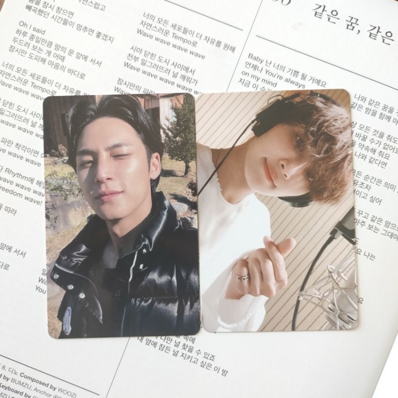 mingyu its 2 jeonghan semicolon semcol pc photocard