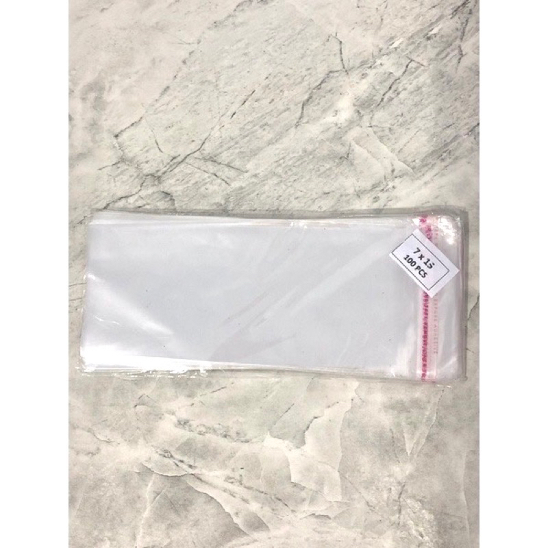 PLASTIK BUKET UANG MONEY BOUQUET OPP 7x15cm (100 LBR)