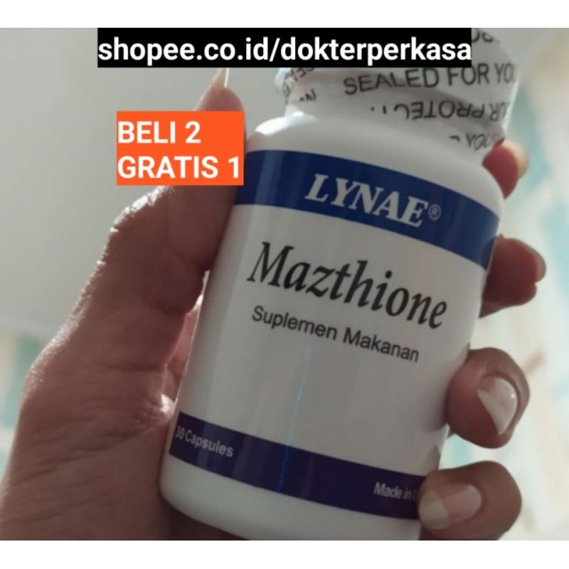 MAZTHIONE Original Suplemen Kecantikan Pemutih Kulit