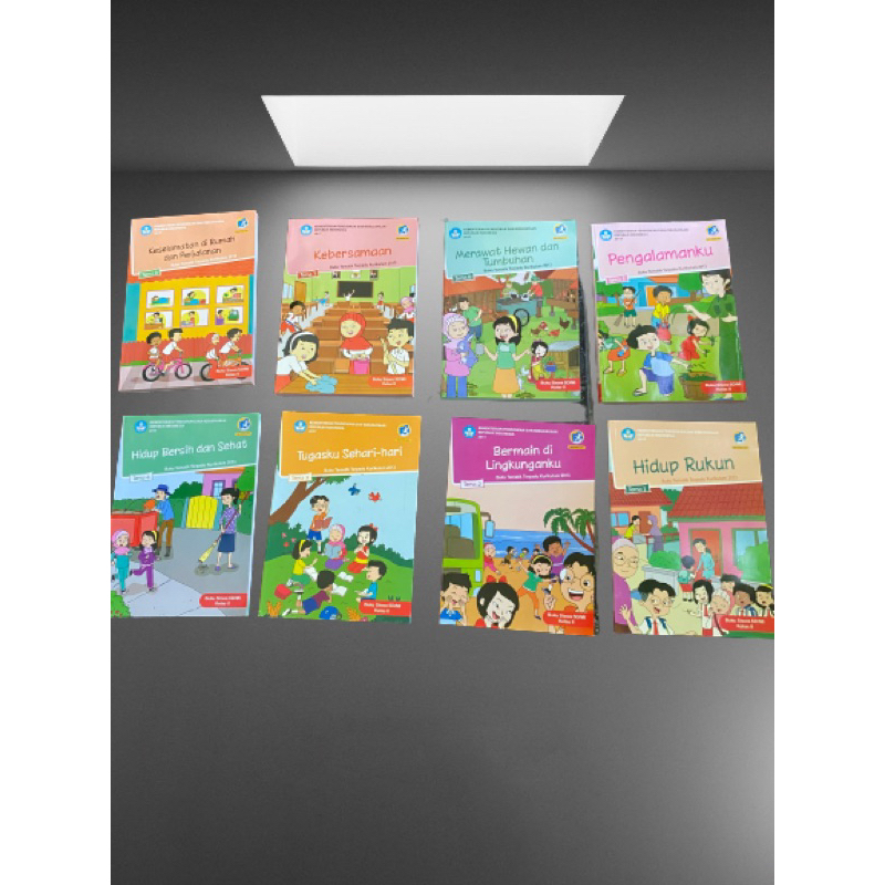 

Buku Tematik Siswa SD/MI Kelas 2 Tema 1-8