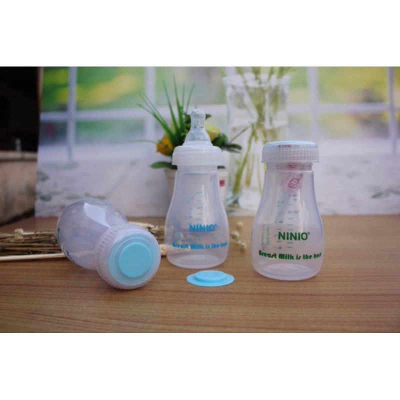 Botol Dot Bayi Tempat Penyimpanan ASI Susu Multifungsi untuk Anak 0 1 2 Tahun Ninio Bpa Free / Bottl