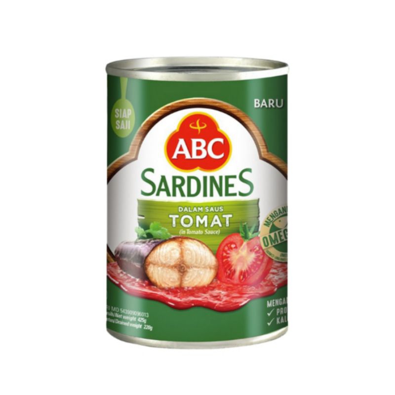 

ABC Sarden Saus Tomat 425 g