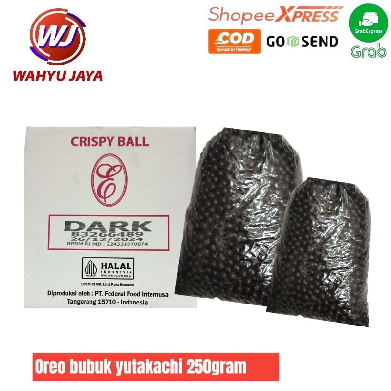 

Elmer crispy ball dark 100gram-250gram