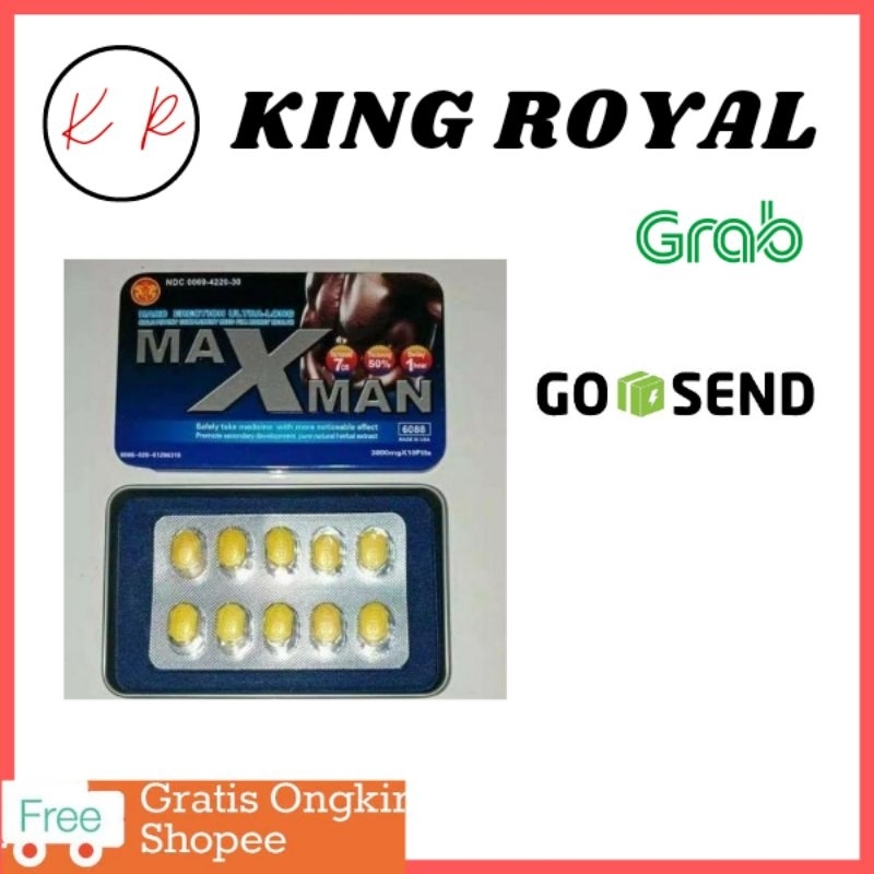 MAXMAN HERBAL OBAT PRIA ASLI ORIGINAL