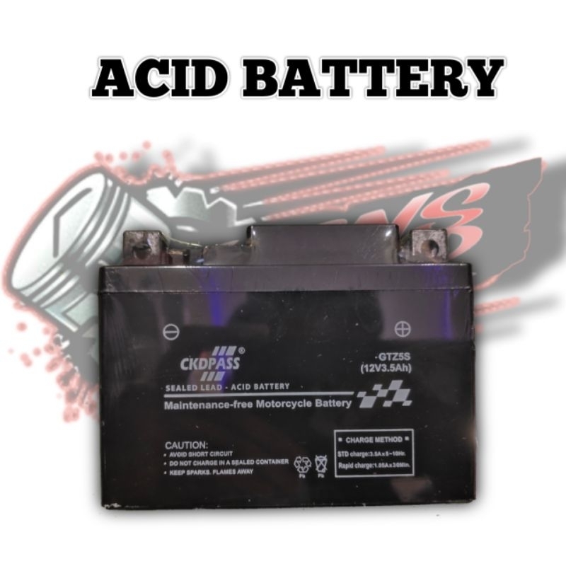 AKI MOTOR ACID ACCU BEAT VARIO SCOOPY SPACY
