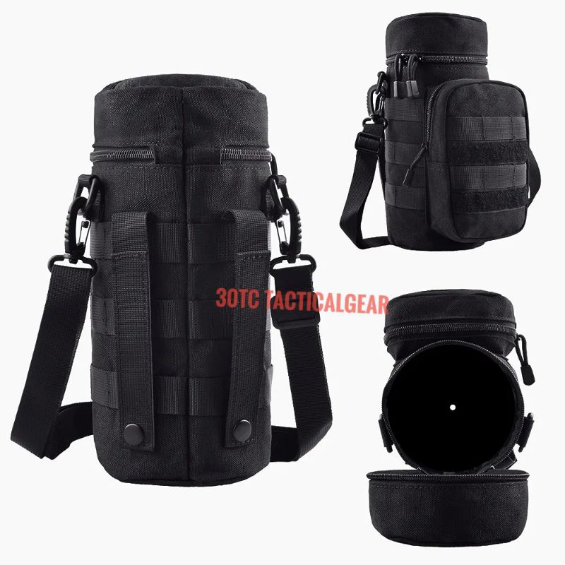 Tas Botol Minum 1 liter Pouch Bottle Molle Ukuran Besar