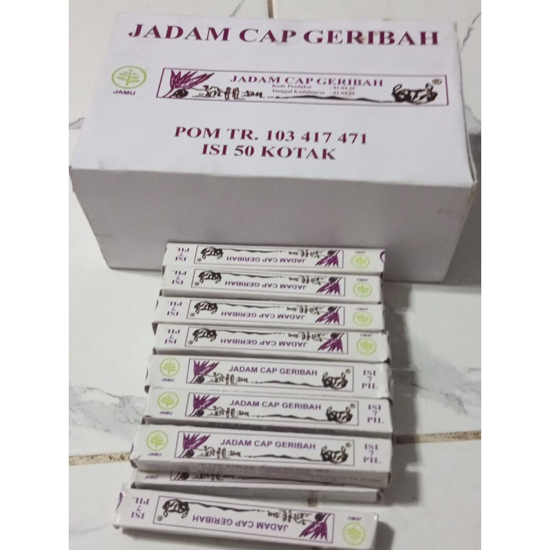 Jadam arab geribah original 100% Ampuh 7 butir jumbo