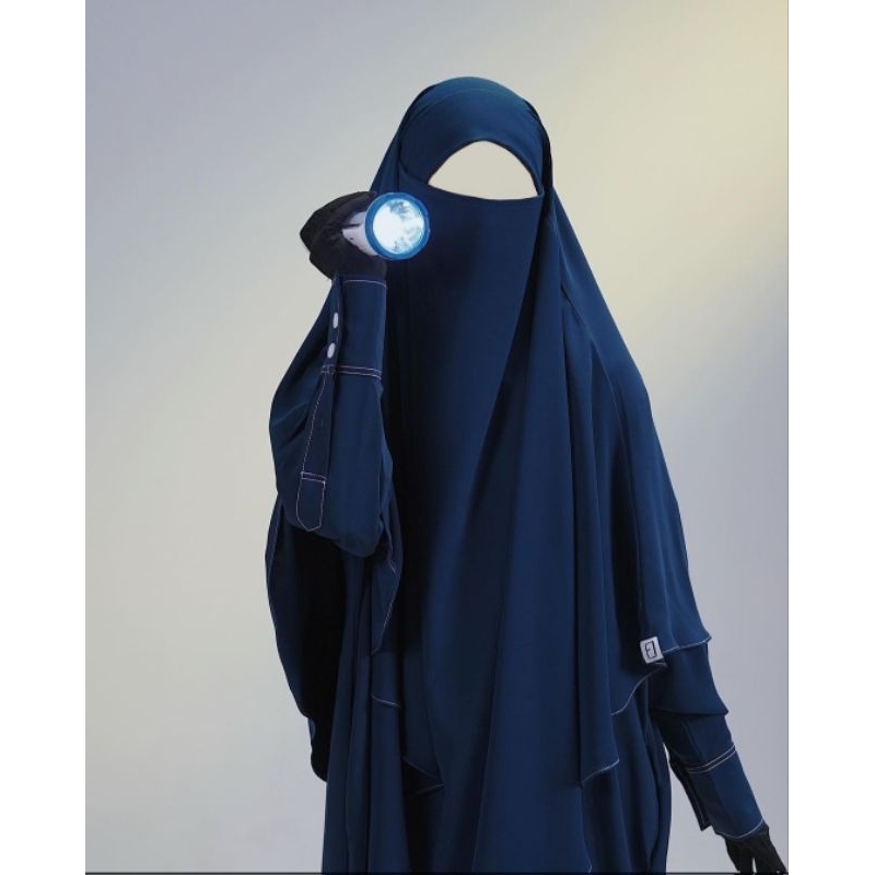 Kemeja Abaya Dark Teal Size S Elmadina