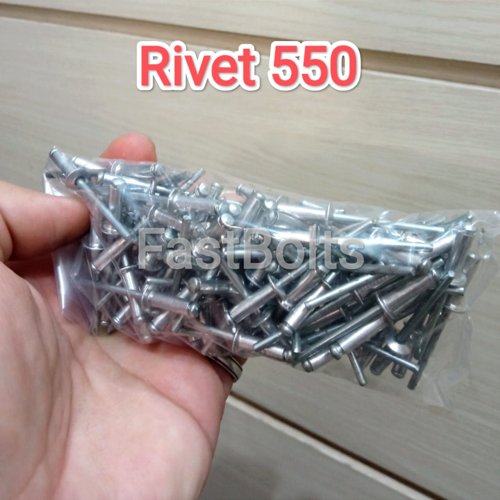 100 PCS Paku Rivet 550 / Ripet 550