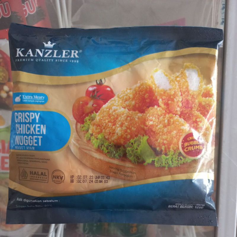 

Kanzler Crispy Chicken Nugget Naget Ayam 250g
