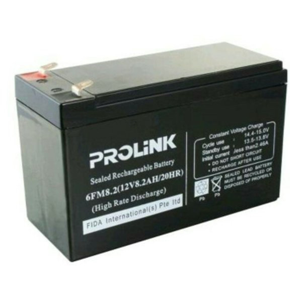 Baterai Battery UPS PROLINK 12V 8.2Ah Original