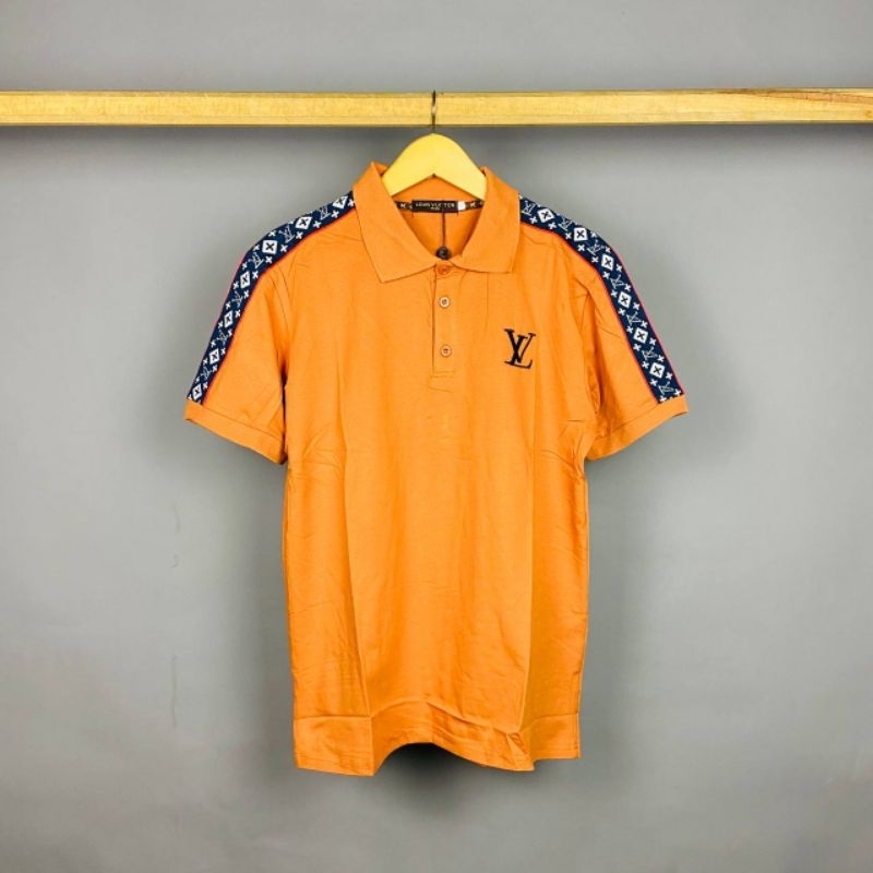 KAOS POLO LOUIS VUITTON IMPORT/ KAOS KERAH PRIA BRANDED LIKE ORIGINAL