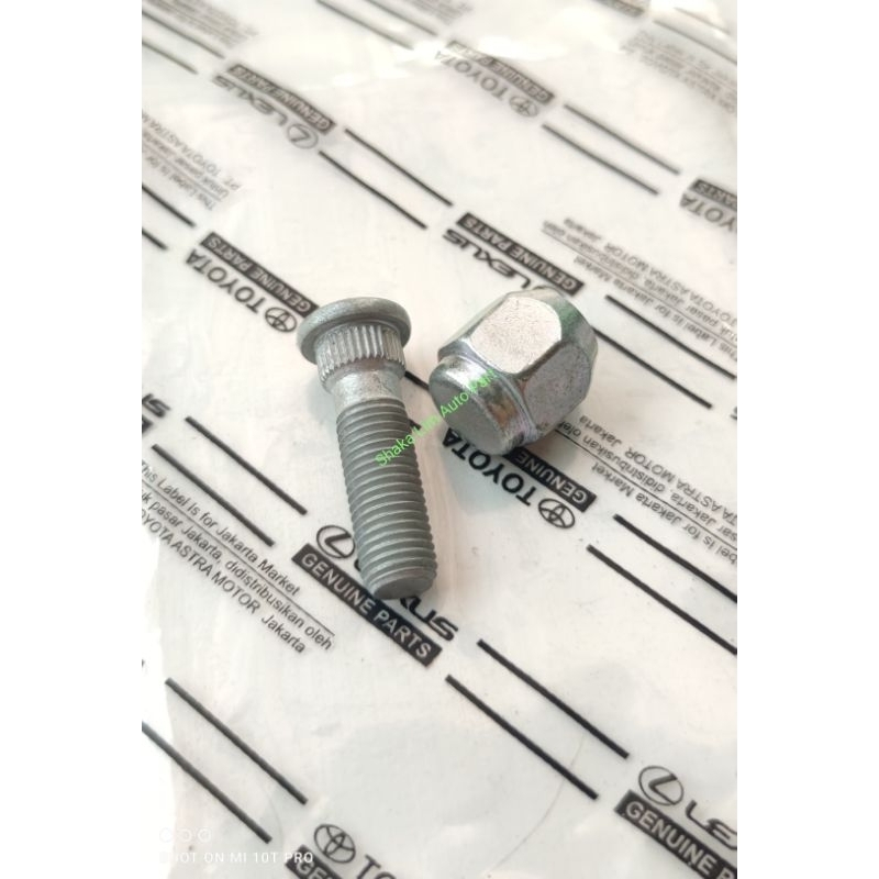 HUB BOLT Baut Roda Mur Racing Avanza Xenia Granmax Original