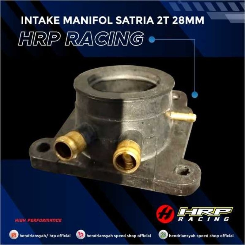 INTAKE MANIFOL HRP SATRIA 2T KARET INTAKE ukuran 28