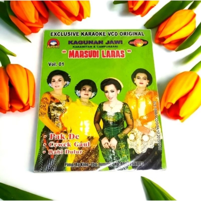 VCD KARAOKE EKONOMIS KARAWITAN & CAMPURSARI MARSUDI LARAS