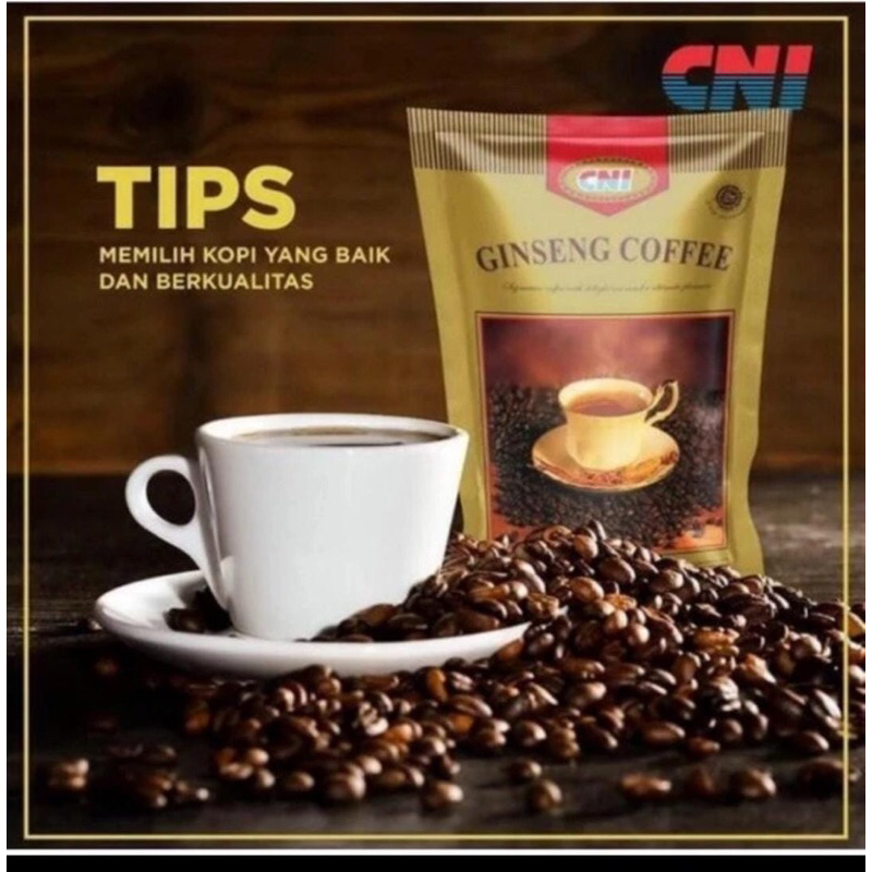 

Kopi Gingseng CNI isi 20 sachet| CNI Gingseng Coffee