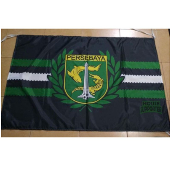 Ready>>> MINI FLAG PERSEBAYA BENDERA PERSEBAYA BENDERA SEPAKBOLA BENDERA CUSTOM DESAIN