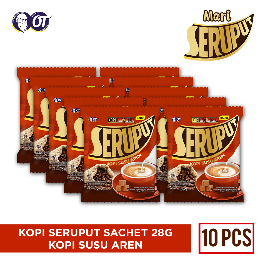 

Kopi Seruput Susu Aren 1 Renteng - 10 x 28 gr