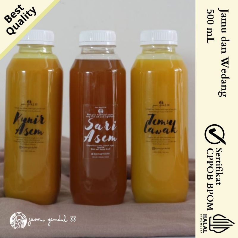 

Jamu dan Wedang Siap Minum by Jamu Gendul 88 - 500 mL