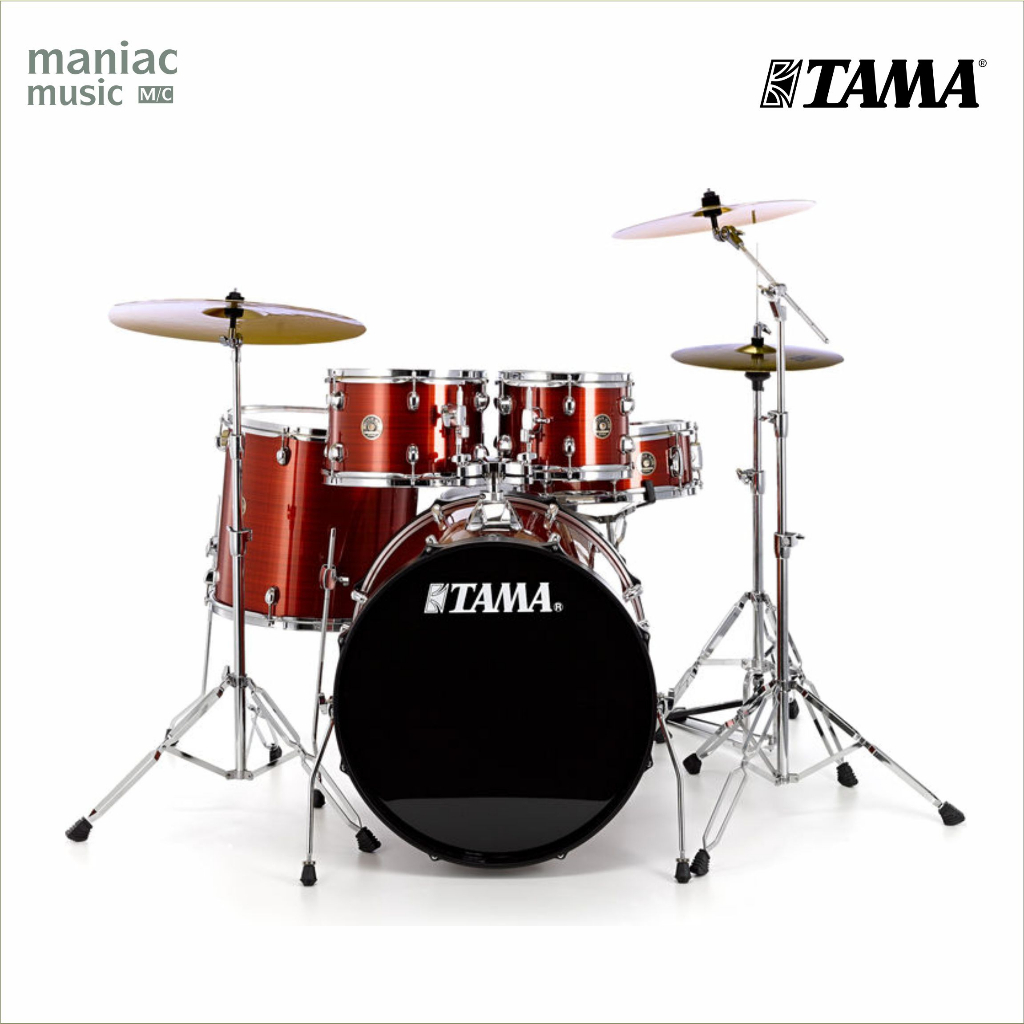 Tama RM52KH6C RDS - Drum Set. Rhythm Mate. Incl Cymbals. Red Stream