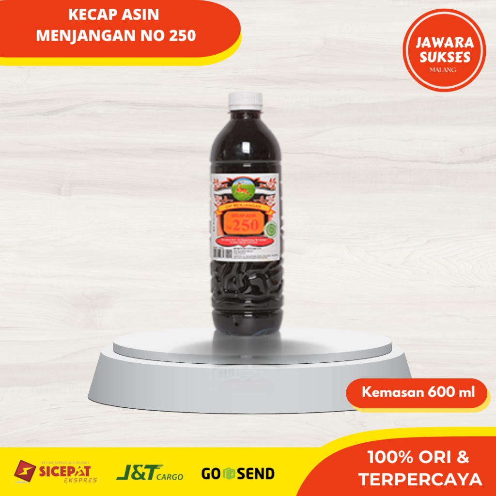 

Kecap Asin Menjangan no 250 | Kecap asin 600ml
