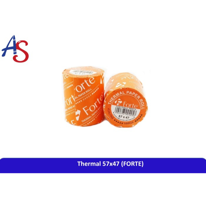 

(FORTE) Kertas Thermal Struk Roll Kasir 57x47