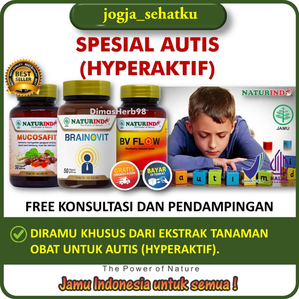 Obat Autisme Anak Berkebutuhan Khusus Hiperaktif Anak Herbal