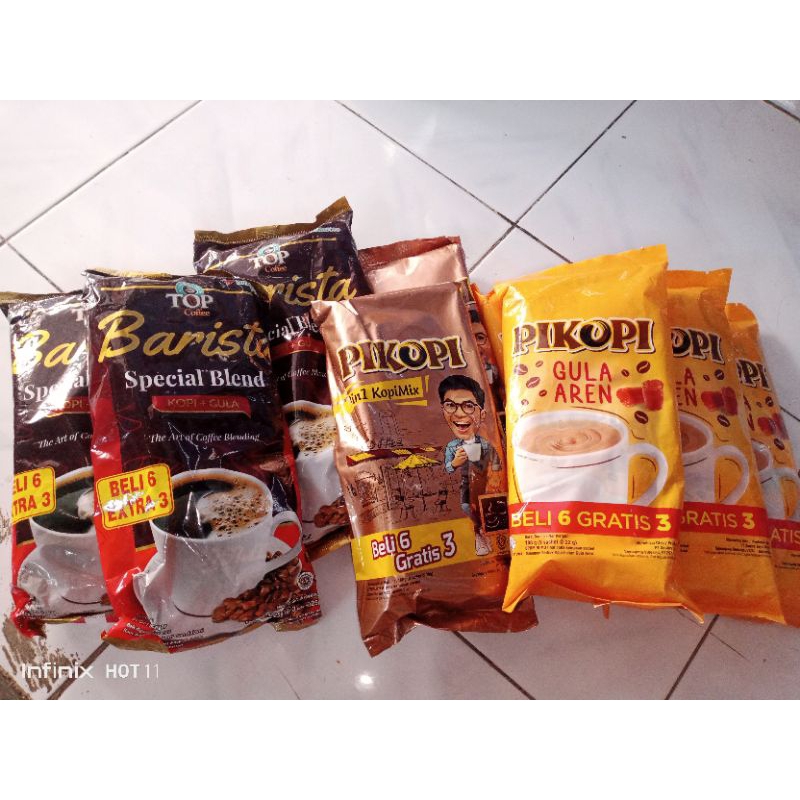 

kopi pikopi gula aren pikopi coppycino barista isi 9pcs