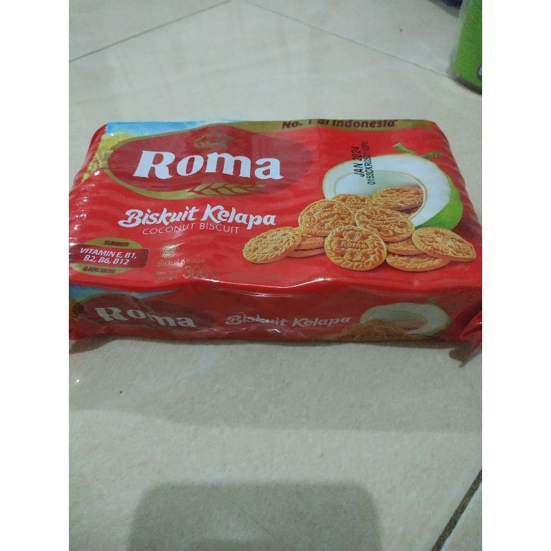 

Roma biskuit kelapa