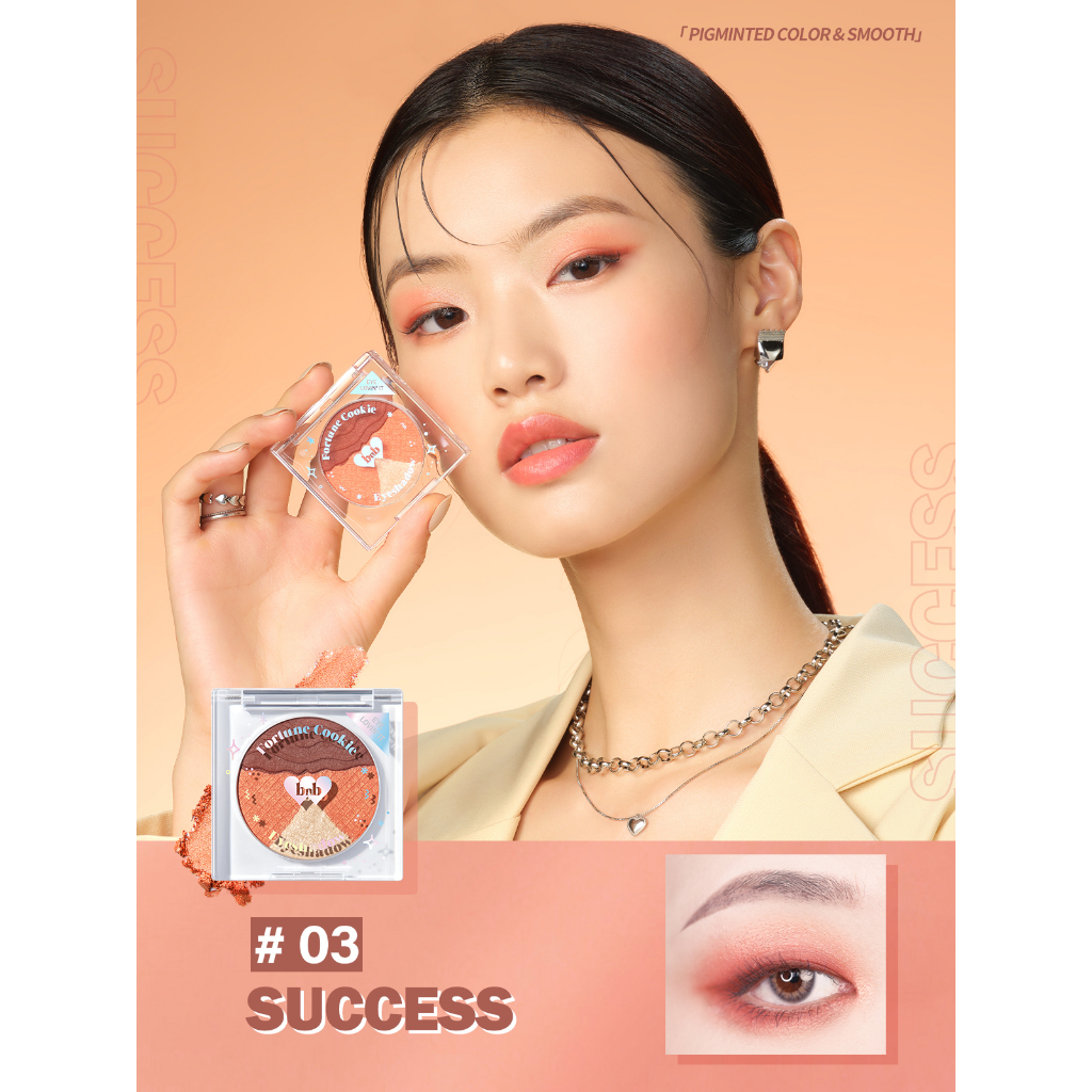 BNB barenbliss Fortune Cookie Eyeshadow Kosmetik Korea Eyes Pallete Make Up Natural Pigmented Tahan Lama