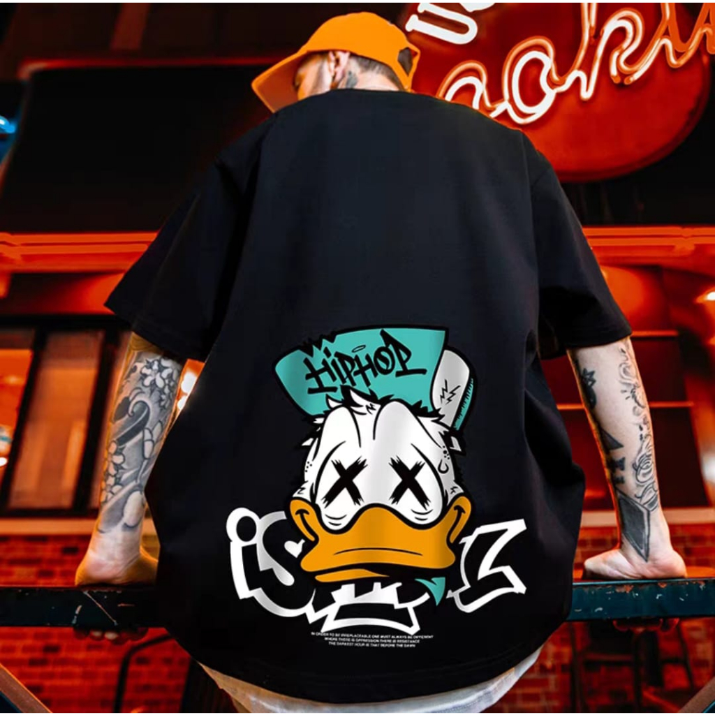 Oversize Tee - Oversize T-Shirt Unisex Donal Duck