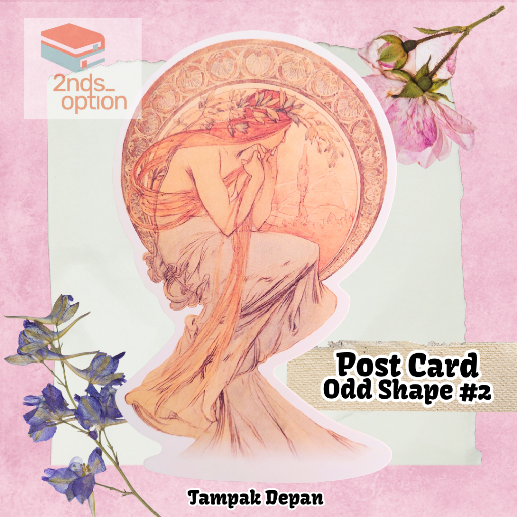 

Kartu Pos/Post Card Odd Shape #2