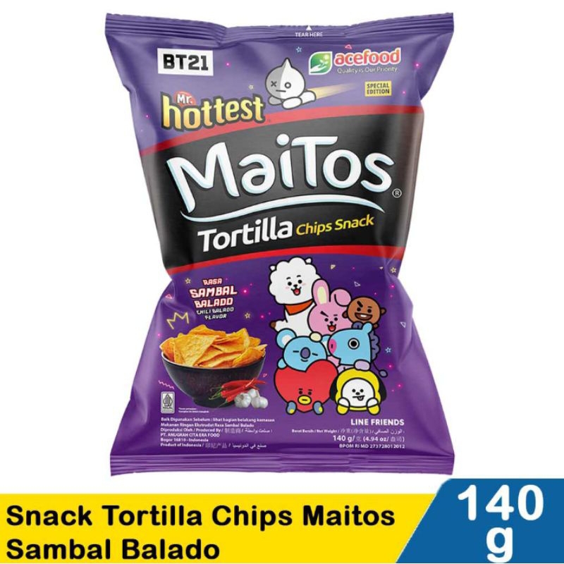 

Mr.Hottest Maitos Tortilla 140gr