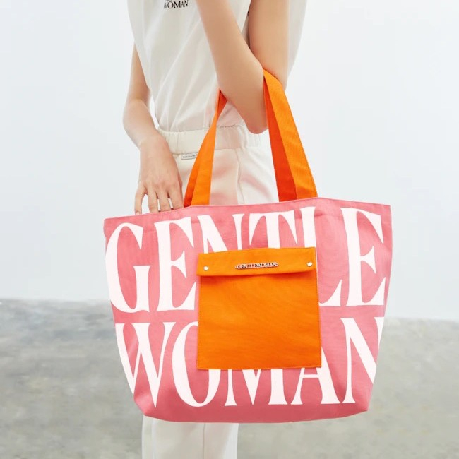 Gentlewoman Painted Wall Tote Bag