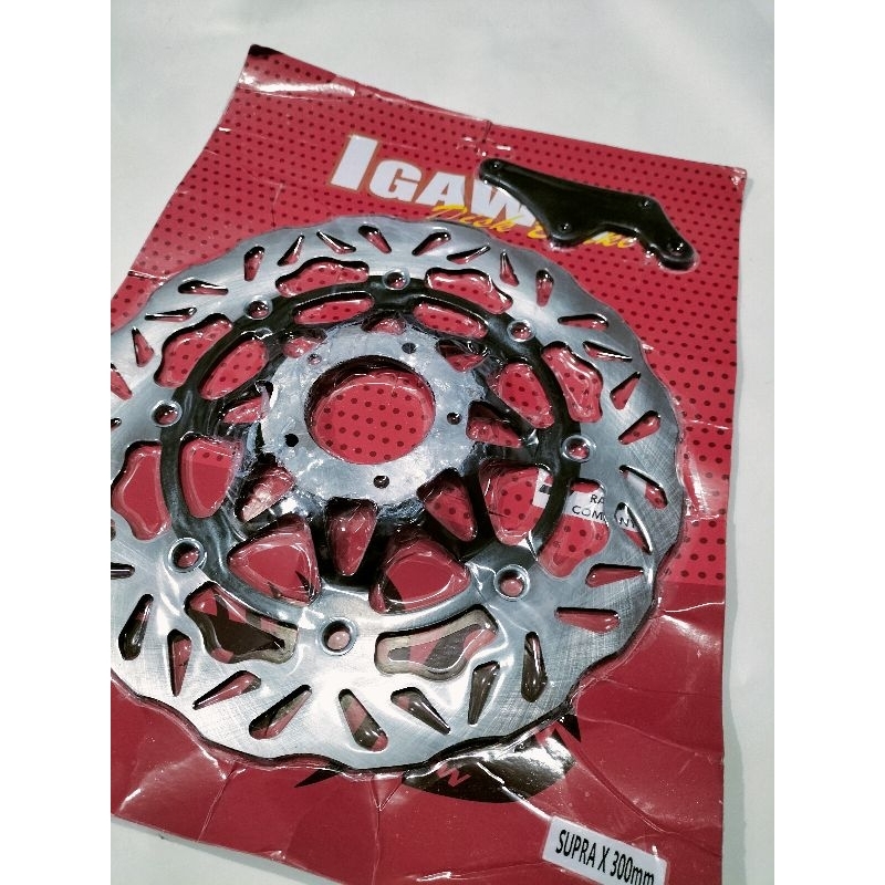 Piringan cakram depan Supra x wave 125 Supra x lama disc cakram lebar 300mm motor Supra x