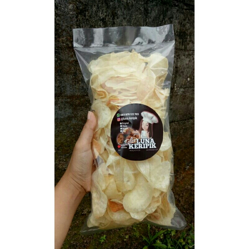 

Keripik Talas Original Luna Keripik