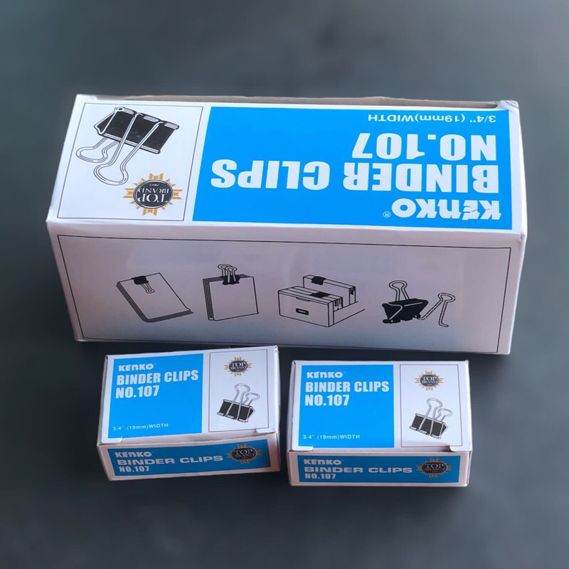 

Binder Clip / Binder Klip / Penjepit Kertas No. 107 KENKO