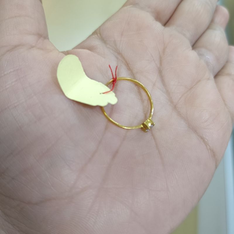 cincin emas 375