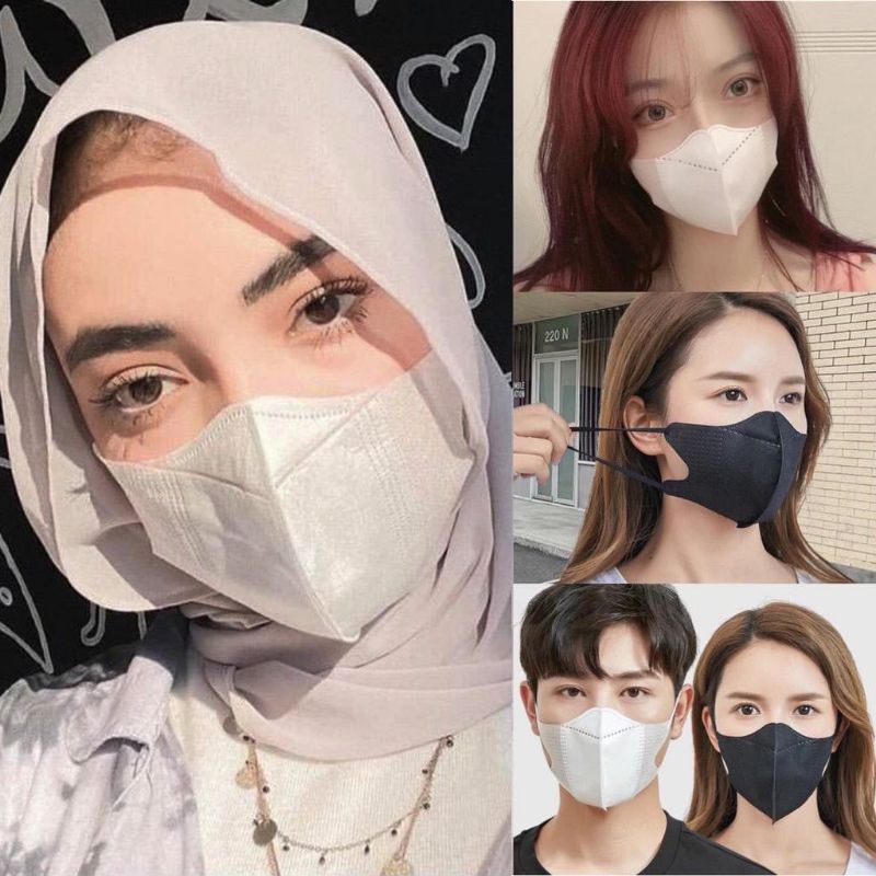 Masker duckbill / masker duckbill 3 ply / masker murah / masker duckbill putih / duckbill hitam