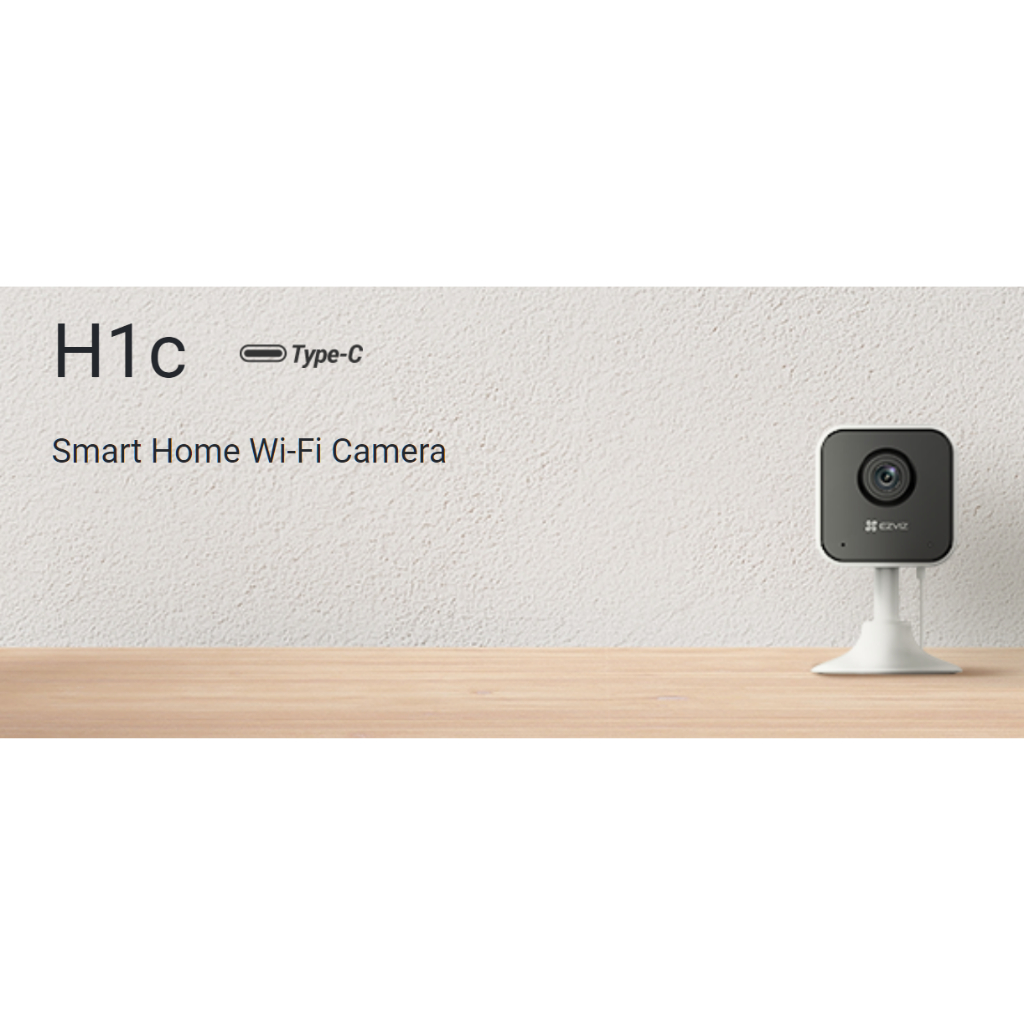 Ezviz H1c 2MP Smart Home IP Camera CCTV Indoor w/ SD Card 64/128/256GB