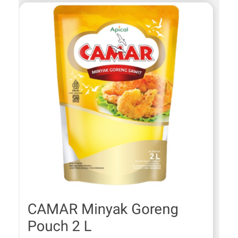

minyak goreng camar 2liter