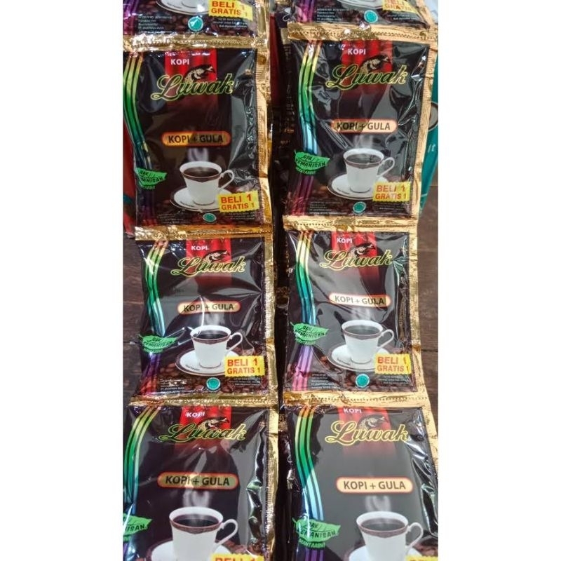 

LUWAK KOPI HITAM + GULA