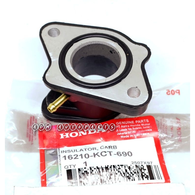 INTAKE MANIPOL PIPA KCT  INSULATOR CATB MEGAPRO PRIMUS  - INPOR TAHAILAND