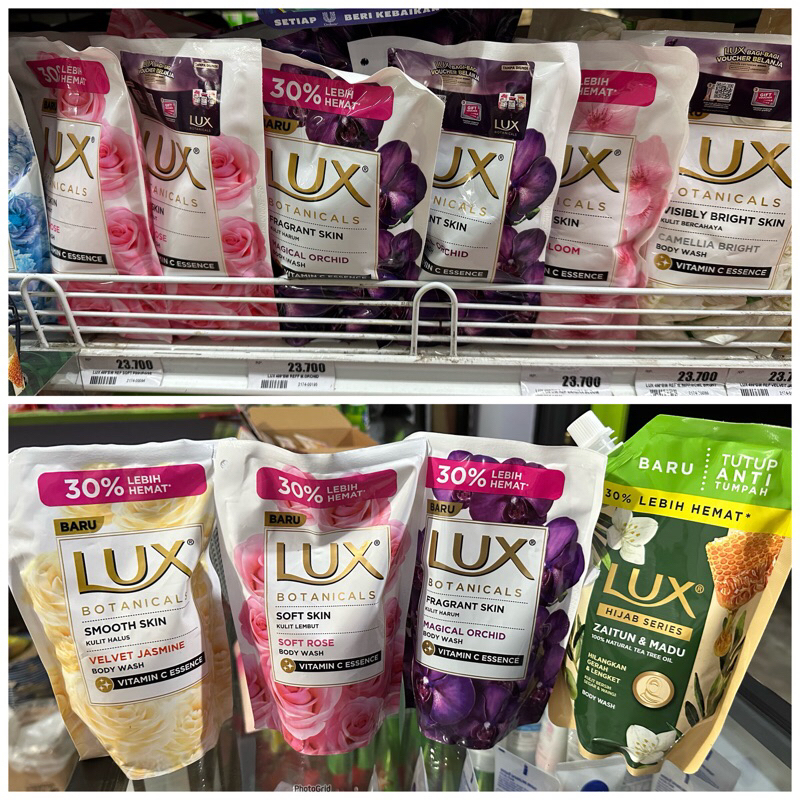 sabun lux cair 400ml