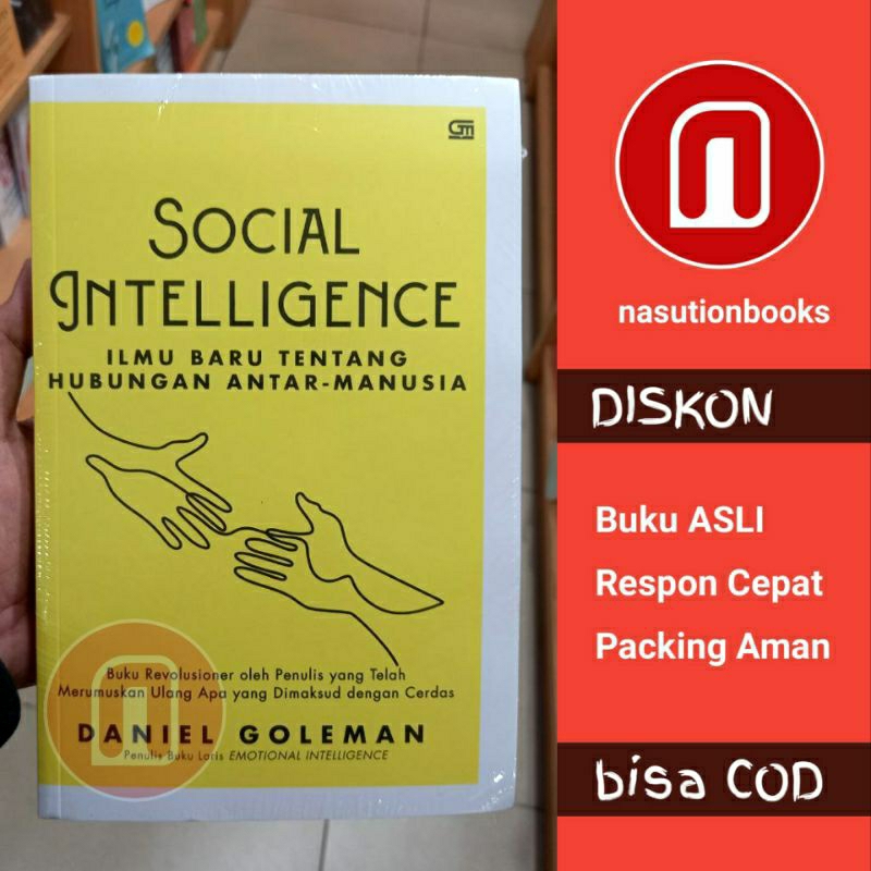 Buku Social Intelligence Daniel Goleman | Gramedia