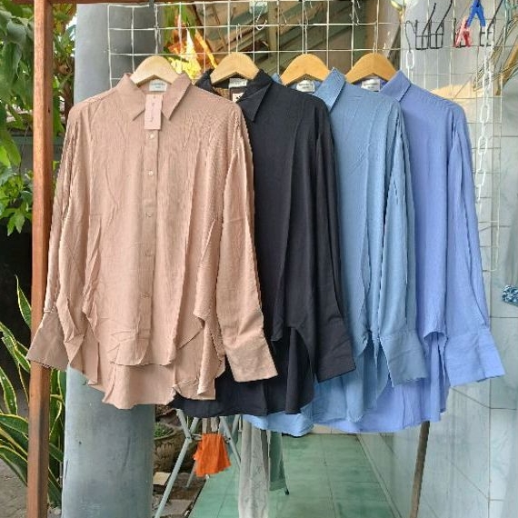 BerMus - Jema Shirt (Kemeja Premium)/crinkle premium by FashionToday