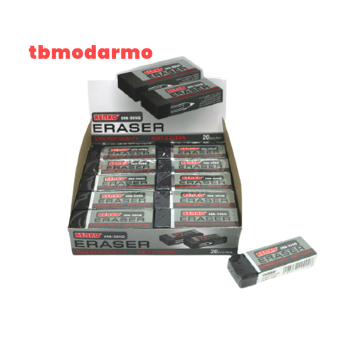 

Tbmo Ecer Penghapus Kenko Warna Hitam ERB-20SQ