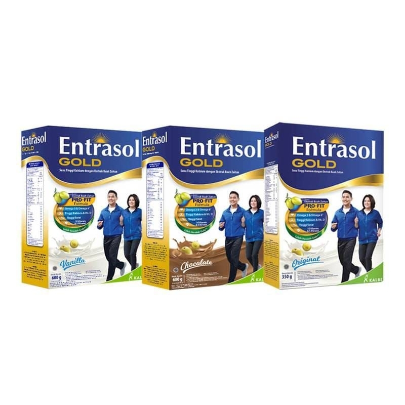 

entrasol gold vanila coklat 580gr