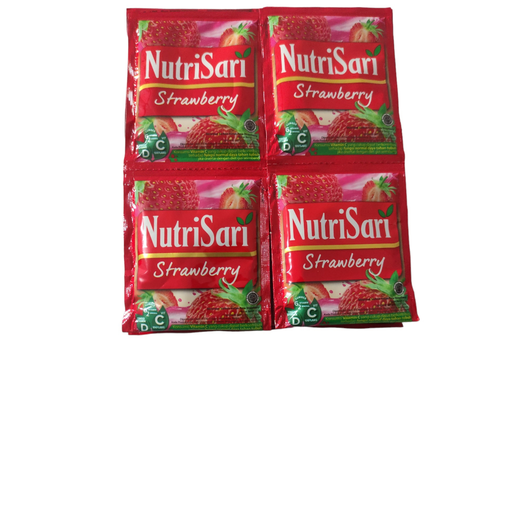 

Nutrisari strawberry Renceng Ecer @10 Pcs/nutrisari renceng termurah/NUTRIFOOD Nutrisari RENCENG All Varian/Nutrisari renceng/Nutrisari Sachet 10*11gr All Varian termurah