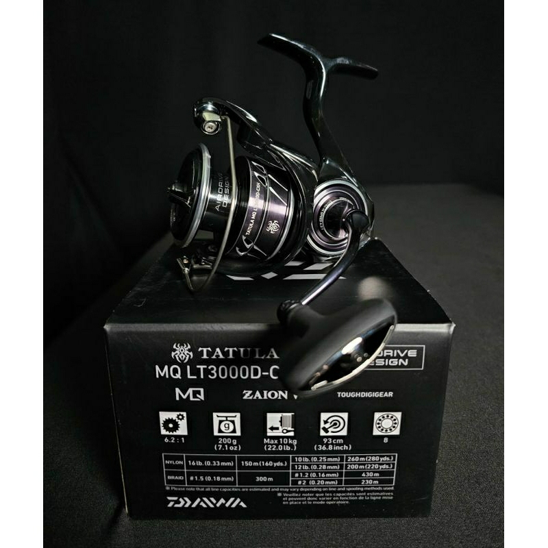 REEL DAIWA TATULA MQ LT - 1000D-H/2500D-XH/3000D-CXH - TERBARU